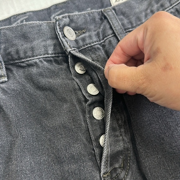 Free People We The Free Womens Size 29 Mid Rise Button Fly Fringe Denim Jeans - Picture 6 of 13